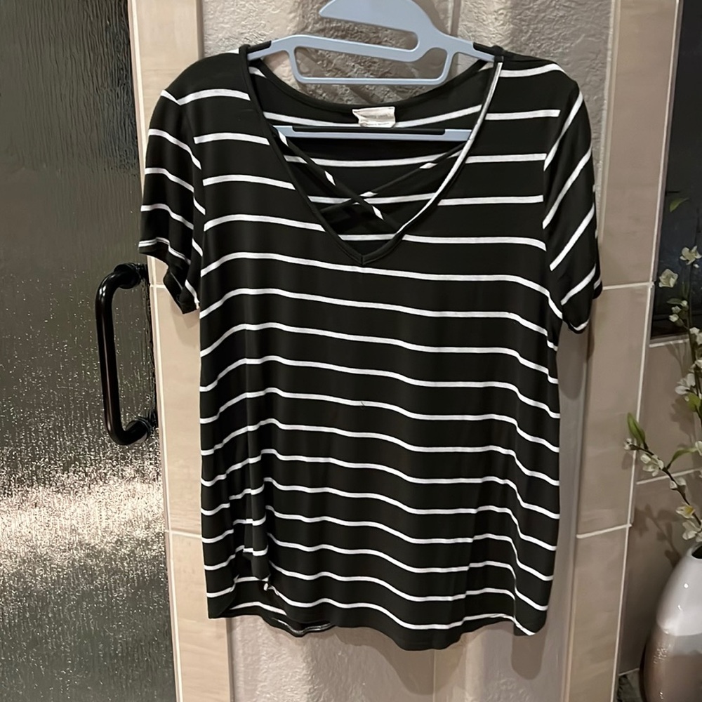 Emory Park Green and White Shirt